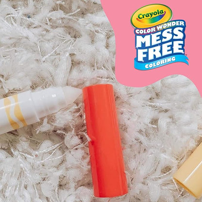 Crayola Baby Shark Color Wonder Travel Activity Pad, Mess Free Coloring, Gift for Kids, 3, 4, 5,