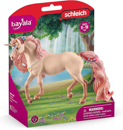 Schleich bayala Decorated Unicorn Mare Figurine - Unicorn Mare with Glitter and Rhinestone Details, Highly Durable Imaginative Animal Toy for Boys and Girls, Gift for Kids Ages 5+