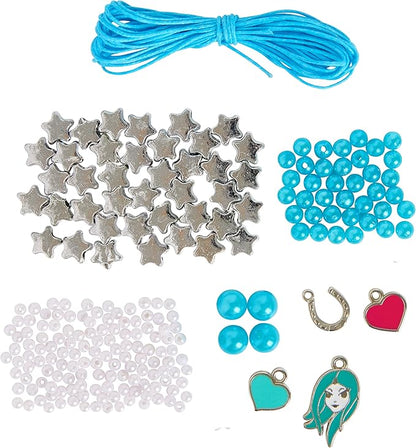 Products Angel Acade-Me, Mermaid Charm Jewelry Craft Kit - Design 7+ Unique Pieces