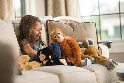 Wild Republic Orangutan Plush, Monkey Stuffed Animal, Plush Toy, Gifts for Kids, Hanging 20 Inches