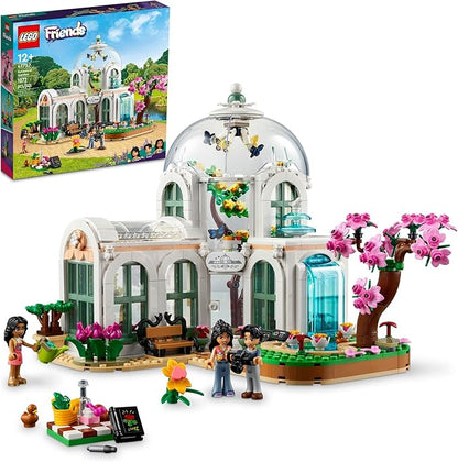 LEGO Friends Botanical Garden 41757 Building Toy Set, A Creative Project for Ages 12+, Build and Display a Detailed Greenhouse Scene, A Gift for Kids and Teens Who Love Flowers and Plants