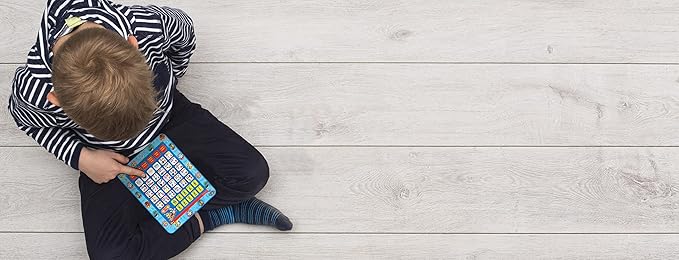 LEXiBOOK, Paw Patrol, Educational Bilingual English/Spanish Interactive Learning Tablet, Toy to Learn Alphabet, Letters, Numbers, Words, Spelling and Music, Blue, JCPAD002PAi2