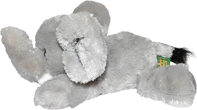 Wild Republic Elephant Plush, Stuffed Animal, Plush Toy, Gifts for Kids, Hug’EMS 7 Inches