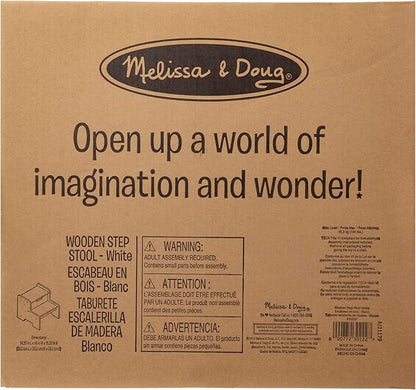 Melissa & Doug Step Stool - White