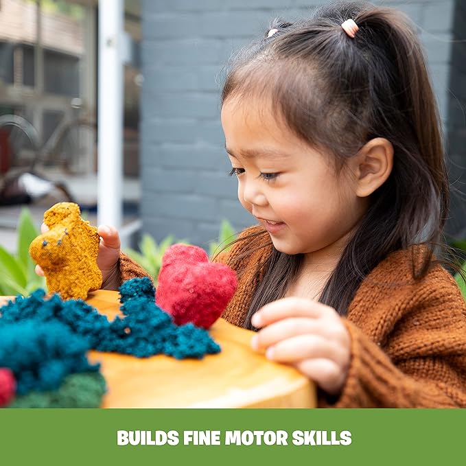 Educational Insights Playfoam Naturals 4-Pack, Plant-Based Playfoam Naturals in 4 Colors, Ages 3+