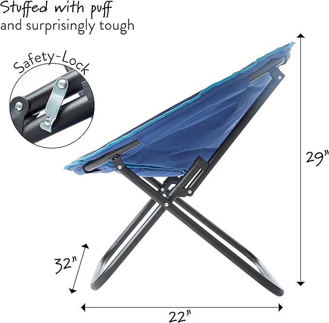 Idea Nuova Foldable Saucer Chair, Star Wars Mandalorian