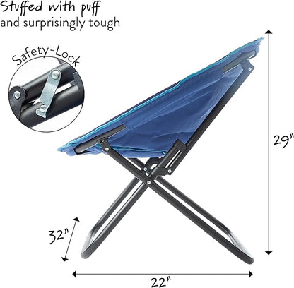 Idea Nuova Foldable Saucer Chair, Star Wars Mandalorian