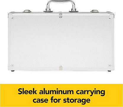 Spin Master Games, Cardinal Classics, 300-Piece Poker Set with Aluminum Carrying Case & Professional Weight Chips & Poker Dice, for Ages 8+