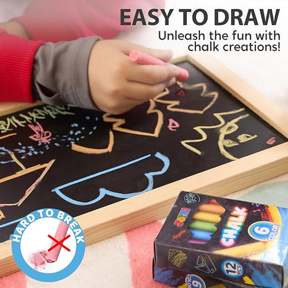 JOYIN 432 Counts Mini Chalk Set for Kids, Non-Toxic Mini Chalk for Boys Girls 3+, School Supplies for Teachers, Goody Bag Fillers, Classroom Prizes Gifts (36 Boxes)