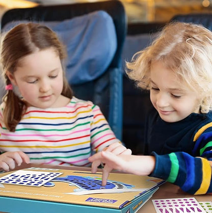 Imagimake Mirror Mosaic Ocean Theme Kids Art Set | DIY Craft Kit with Foil Stickers | Mosaic Kit for Kids | Birthday Gift for Boys and Girls Ages 3-8 | Toys for 4 Year Old Boys