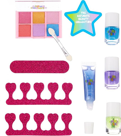 Expressions 8pc Makeup Set - "Cosmic Vibes" Beauty Kit - Ultimate Kids Cosmetics Set Beauty Collection Starter Cosmetics For Girls