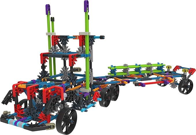 K'nex Intermediate 60 Model Building Set - 395 Parts - Ages 7 & Up - Creative Building Toy, Multicolor, includes K'NEX Parts and Pieces, Instruction Booklet, Medium