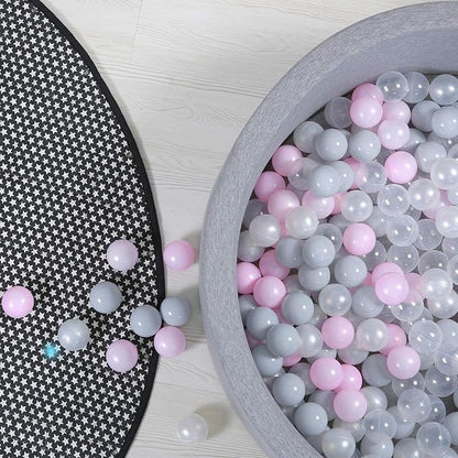 GOGOSO Ball Pit Balls for Toddles, Kids Plastic Balls for BallPit, Pool, Baby Party Accessories, Birthday Decoration 50 100 200 500 1000