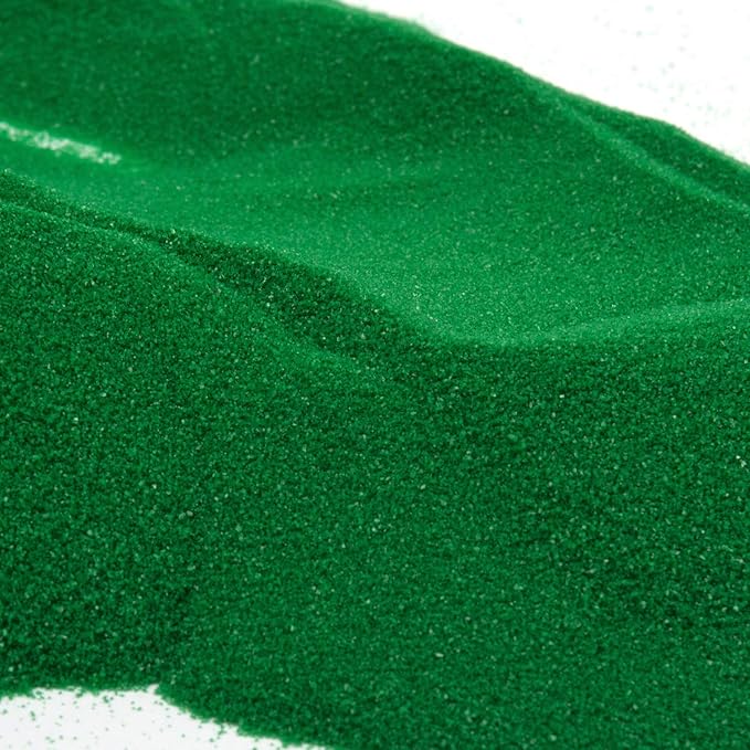 Shiny Stone Colorful Sand,Rainbow Sand,Art Sand,Colored Sand,Craft Sand,Decorative Wedding Vibrant Sand, 250g/0.55lbs/8.81oz for Kids Creativity Wedding Succulent Terrarium Vase (Light Green)