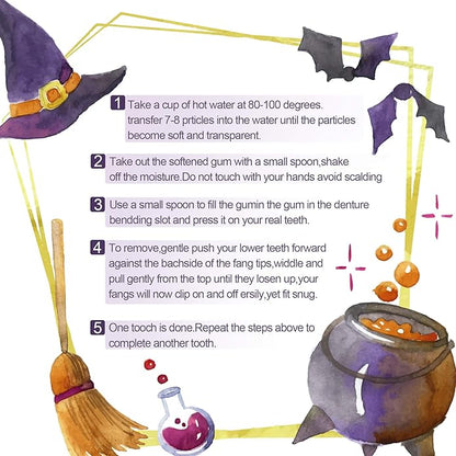 Hicarer 13 Pcs Halloween Vampire Costume Jewelry Gothic Devil Vampire Choker Bracelet Earrings Vampire Teeth Fangs Red Black Lolita Pendant Choker Jewelry for Victorian Vampire Cosplay Zombie Party