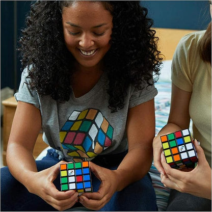 Rubik’s Cube, The Official 4x4 Rubik's Cube Classic Color-Matching Puzzle, Twisting Fidget Toy, Challenging Brain Teaser & Sensory Puzzle for Adults, Teens, & Kids, for Ages 8 & Up