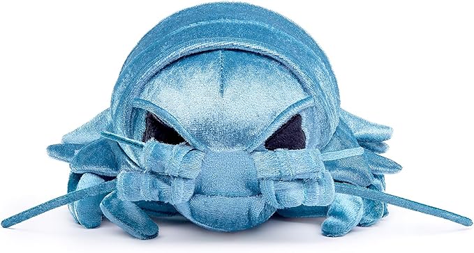 ZHONGXIN MADE Large Isopod Plush - Lifelike 20” Blue Isopod Weigted Stuffed Animal, Realistic Bathynomus Giganteus Arthropod Insect Plushie, Soft Crustaceans Animals Toys Model Dolls Gifts for Kids