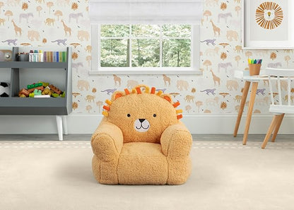 Delta Children Lion Cozee Buddy Chair, Orange