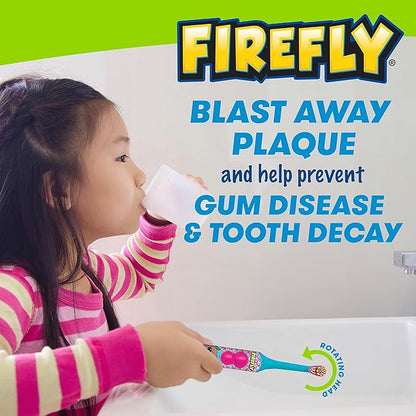 FIREFLY Clean N' Protect, L.O.L. Surprise! Toothbrush with hygienic Character Cover, Soft Bristles, Anti-Slip Grip Handle, Battery Included, Ages 3+, 1 Count