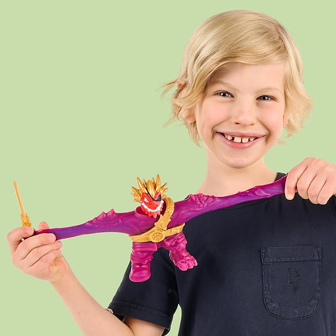 Heroes of Goo Jit Zu Cursed Goo Sea | Super Gooey, Goo Filled Toy Blazagon Action Figure Hero Pack | with Color Changing Face That Reveals His Curse | Stretch Him 3 Times His Size