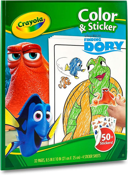 Crayola Finding Dory Color & Sticker Book