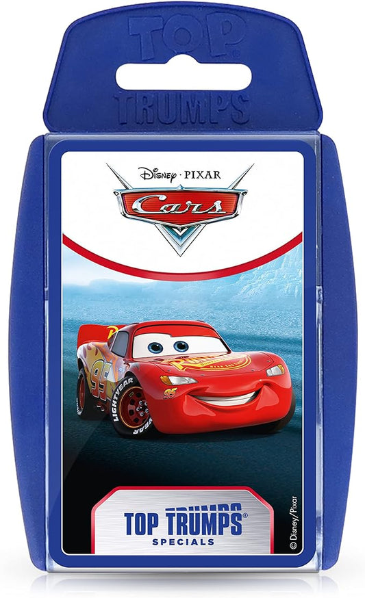 Top Trumps Card Game Disney Pixar Cars - Family Games for Kids and Adults - Learning Games - Kids Card Games for 2 Players and More - Kid War Games - Card Wars - for 6 Plus Kids
