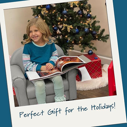 Children's Factory As We Grow Sofa, Gray, CF805-314, Playroom Couch, Daycare Furniture, Kids Seating for Classroom, Flexible Seating for Elementary