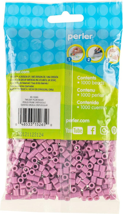 Perler Fuse Beads for Kids Crafts, Twilight Plum Purple 1000 Piece