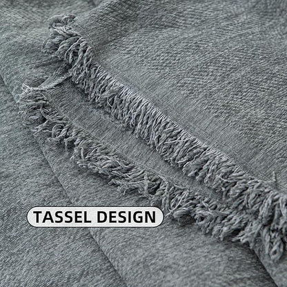 Recliner Chair Covers Lazy Boy Recliner Covers Armchair Cover Blanket Sofa Thick Soft Fabric Living Room Bedroom Throw Washable Sofa Slipcovers for Pets Kids (Gray)