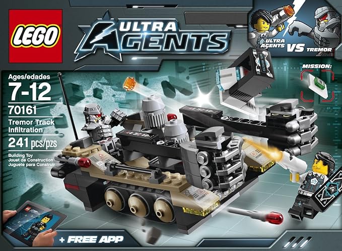 LEGO Ultra Agents 70161 Tremor Track Infiltration