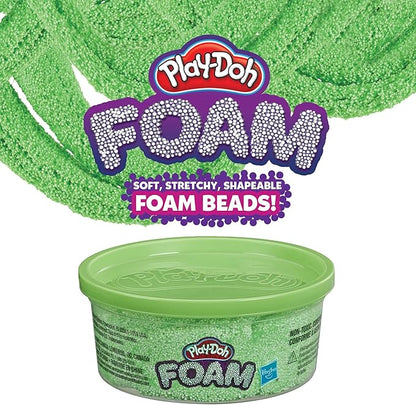 Play-Doh Foam Green Single Can of Non-Toxic Modeling Foam for Kids 3 Years & Up