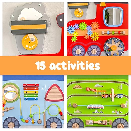 Train Activity Wall Panels