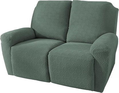 NORTHERN BROTHERS Loveseat Recliner Cover, Reclining Loveseat Covers, Love Seat Recliner Cover, Recliner Sofa Covers 2 Seater, Light Green