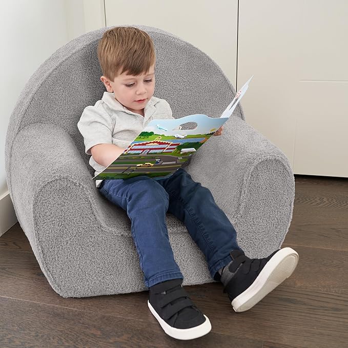 ZICOTO Comfy Kids Chair for Toddler - Portable Super Soft Chair for Gaming and Studying - Fits Nicely with Any Modern Decor