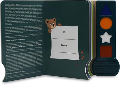 Interactive Sound Book for Toddlers with Nursery Rhyme Songs, Musical Toy, Hush Little Baby, You are My Sunshine, Check Out The Video to Hear The Singer's Voice