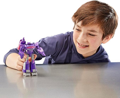 Transformers Decepticon Commander 3-Pack of 5-Inch Robot Action Figures for Boys and Girls, Starscream, Shockwave & Soundwave, Interactive Toys for Kids Ages 6 and Up (Amazon Exclusive)