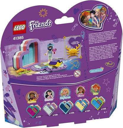 LEGO Friends Emma’s Summer Heart Box 41385 Building Kit, New 2019 (86 Pieces)