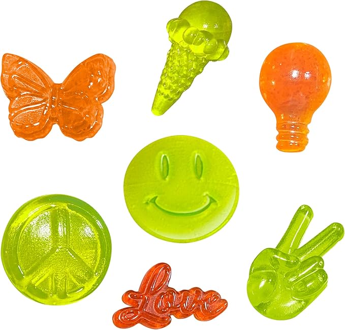 Thames & Kosmos Groovy Glowing Candy Lab STEM Kit | Make Glow-in-the-Dark Candies, Ice Cubes | Explore Luminescence & Chemistry of Gummies | Cool Shapes, Flavors, Safe to Eat | Includes LED Flashlight