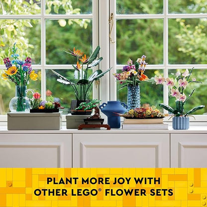LEGO Cherry Blossom - Building Toy for Kids, Girls & Boys, Ages 8+ - Artificial Cherry Blossom Decor for Home & Display - Gift for Valentines Day for Her & Him - 40725