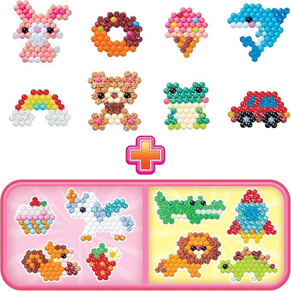 Aquabeads - L'atelier d'initiation - Kit de loisirs créatifs - Activité manuelle Enfants en Toute autonomie - Coffret de perles qui collent Avec de l'eau - Jouet Enfant 4 ans et + - 35087
