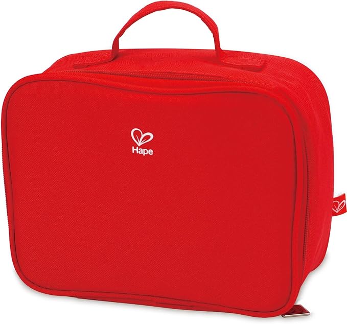 Hape Wooden Lunch Box| Kitchen Pretend Play Food Set and Accessories for Kids