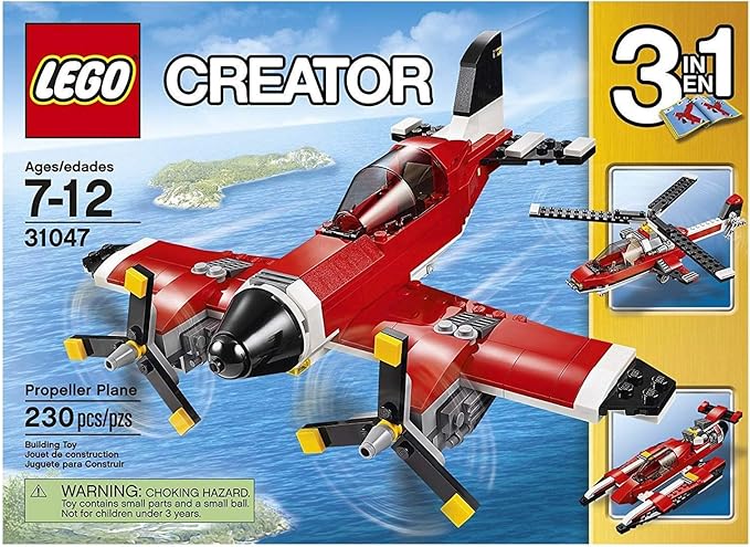 LEGO Creator Propeller Plane 31047 Building Toy, Vehicle Set
