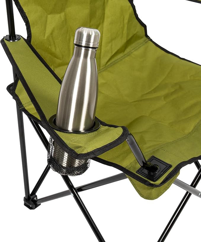 CAMP & GO Portable Max Quad Camping Cup Holders and Carrying Bag Chair