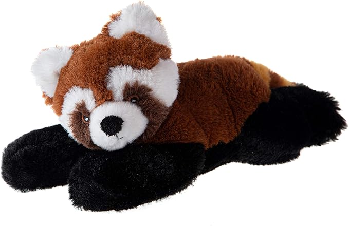 Wild Republic EcoKins Mini Red Panda Stuffed Animal 8 inch, Eco Friendly Gifts for Kids, Plush Toy, Handcrafted Using 7 Recycled Plastic Water Bottles (24789)
