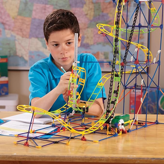 K'NEX Education - STEM Explorations: Roller Coaster Set ‚ 546 Pieces, Creative Building Set‚ Ages 8+