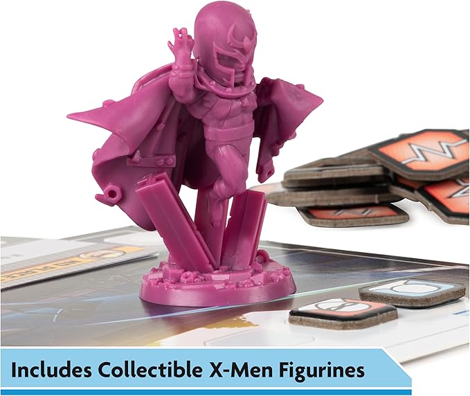 Spin Master Games, Marvel United: X-Men, Strategy Board Game, Includes Collectible Figurines, for Fans of Marvel Rivals & Action Movie Toys, 1-5 Players, for Adults & Teens Ages 14 & Up