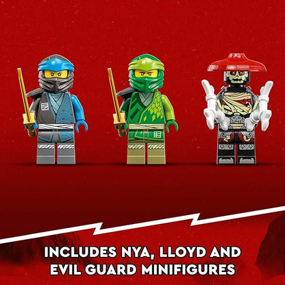 LEGO NINJAGO NYA’s Water Dragon EVO 71800 Toy for Girls and Boys 6 Plus Years Old, Mythical Creature Figure Building Set, Ninja Action Birthday Gift Idea