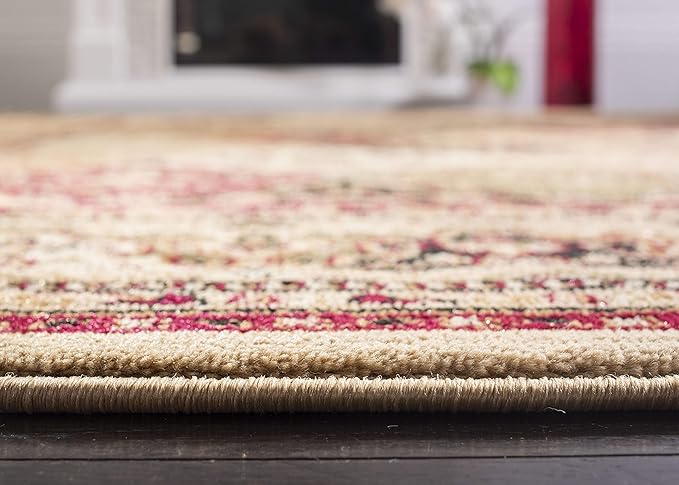 SAFAVIEH Lyndhurst Collection Runner Rug - 2'3" x 16', Multi & Beige, Traditional Oriental Design, Non-Shedding & Easy Care, Ideal for High Traffic Areas in Living Room, Bedroom (LNH221C)