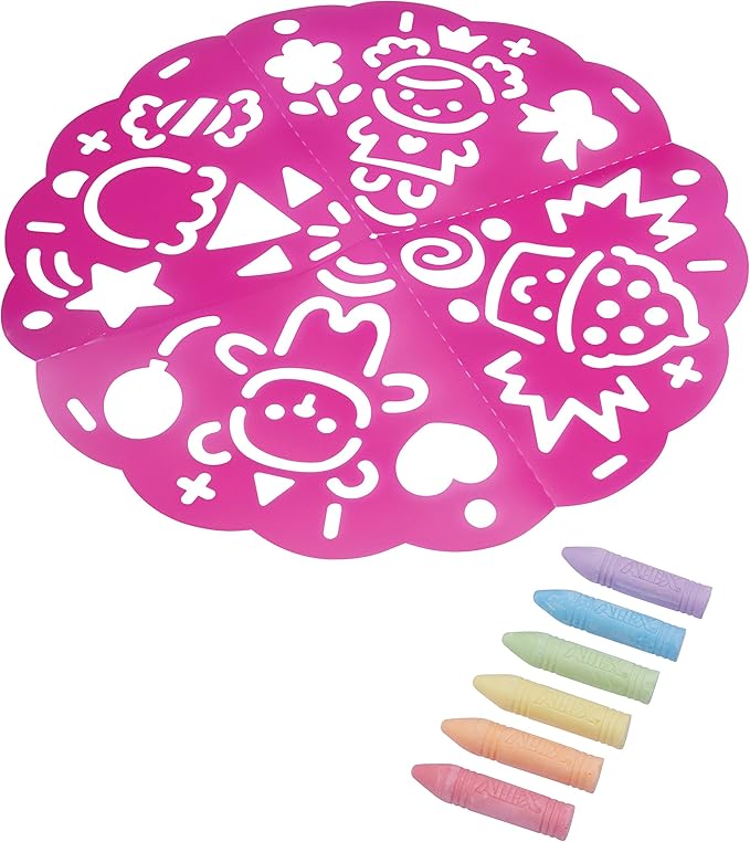 Alex Art Sidewalk Mandala Sweet Stuff, Multicolor