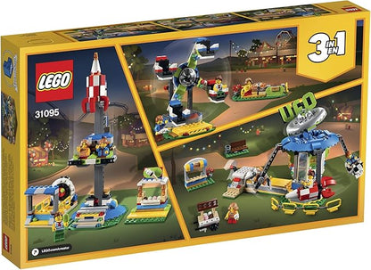 LEGO Creator 3in1 Fairground Carousel 31095 Building Kit (595 Pieces)